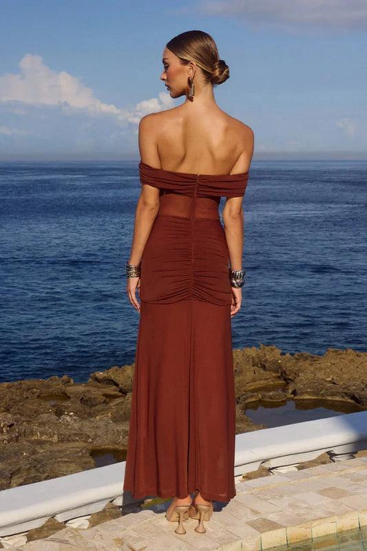EtherelDress Meila Maxi Dress - Espresso