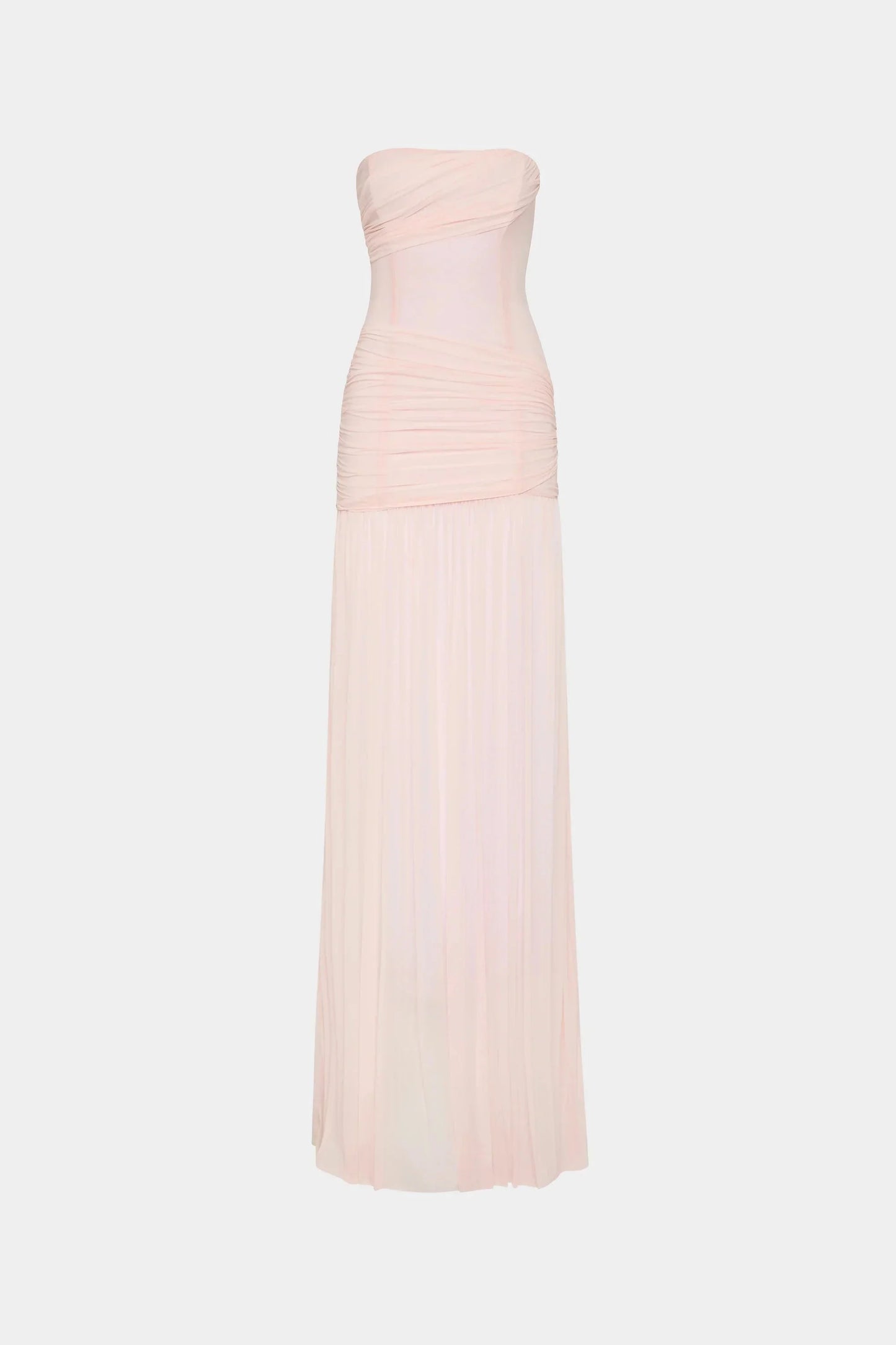 EtherelDress Ember Wrapped Maxi Dress - Dusty Pink