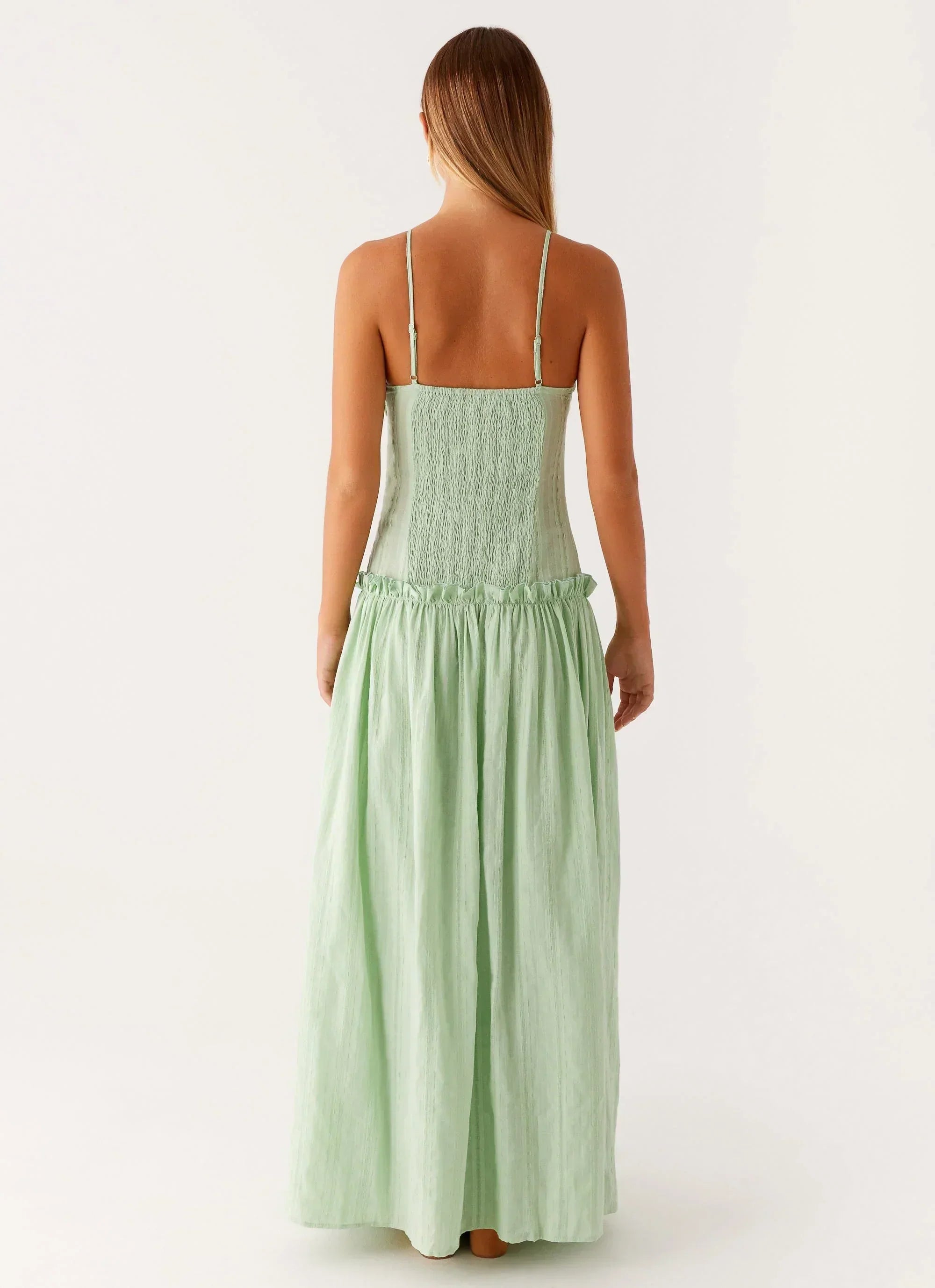 Isella Open Back Maxi Dress Ivory