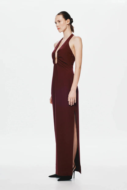 EtherelDress Alusia Maxi Dress - Port