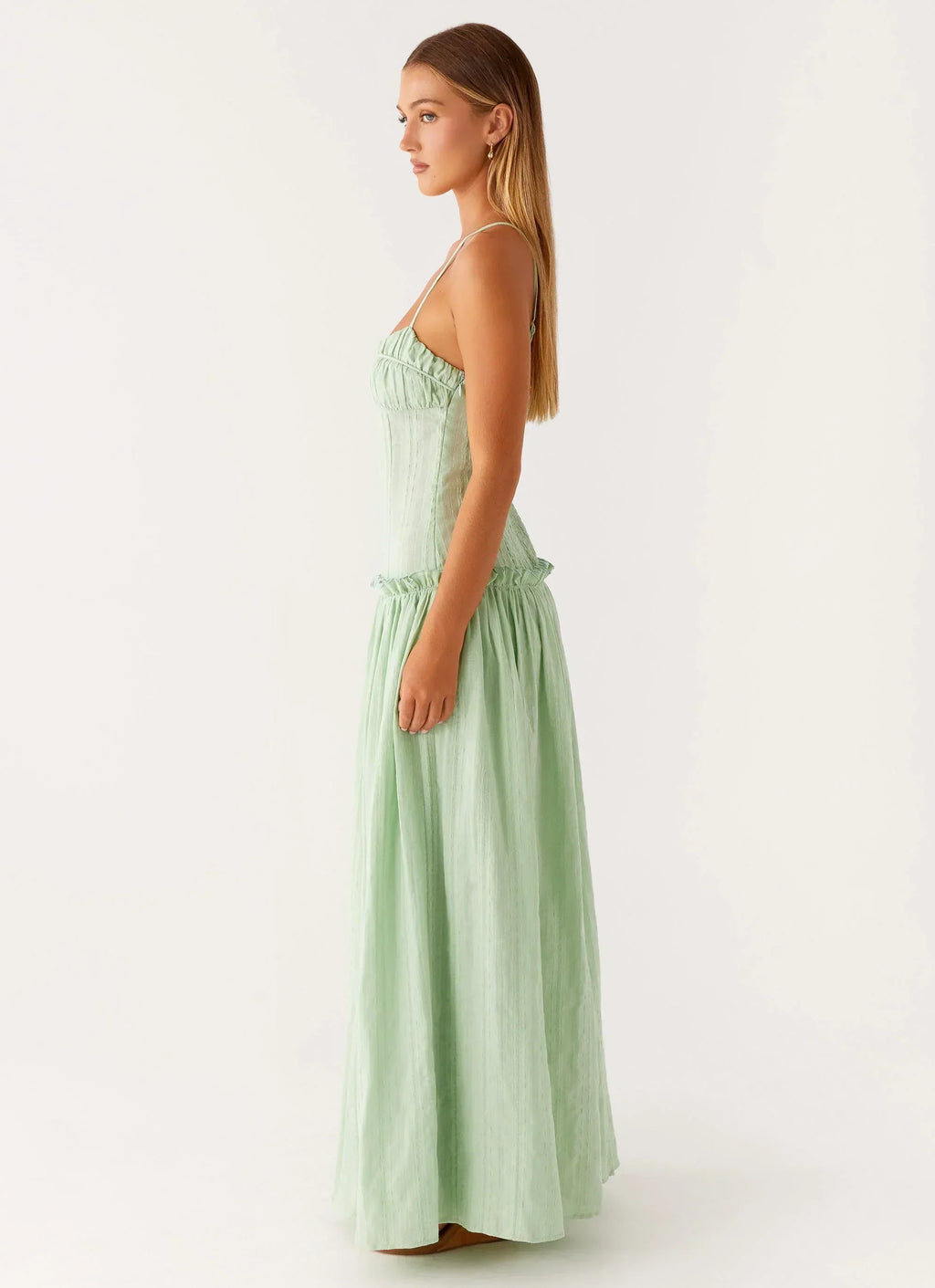 Isella Open Back Maxi Dress Ivory