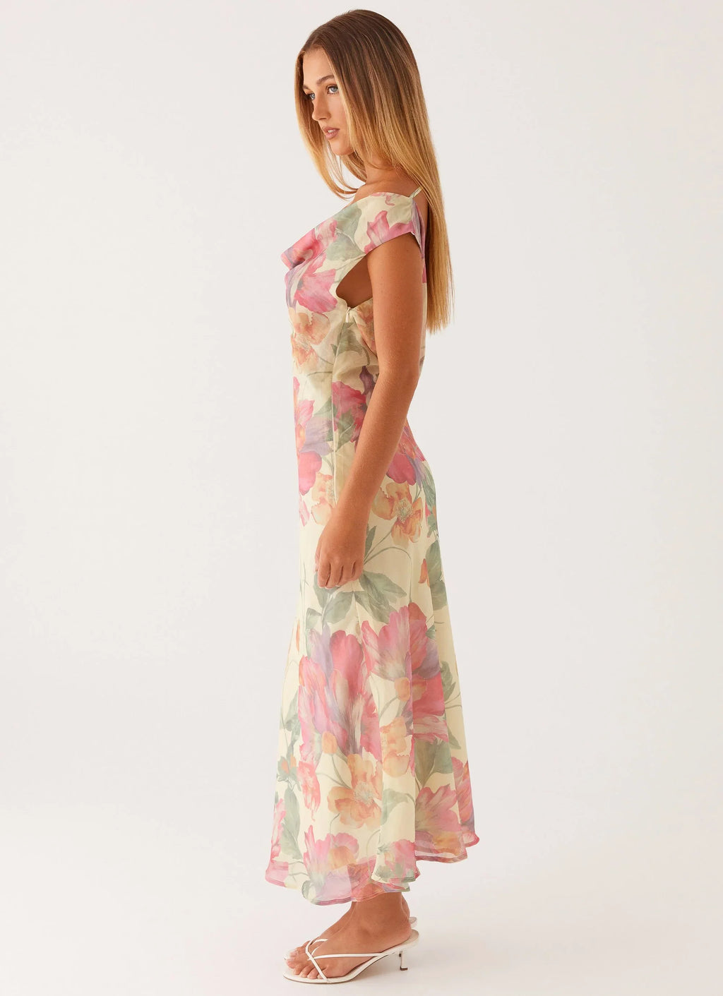 EtherelDress Role Model Maxi Dress - Yellow Peony