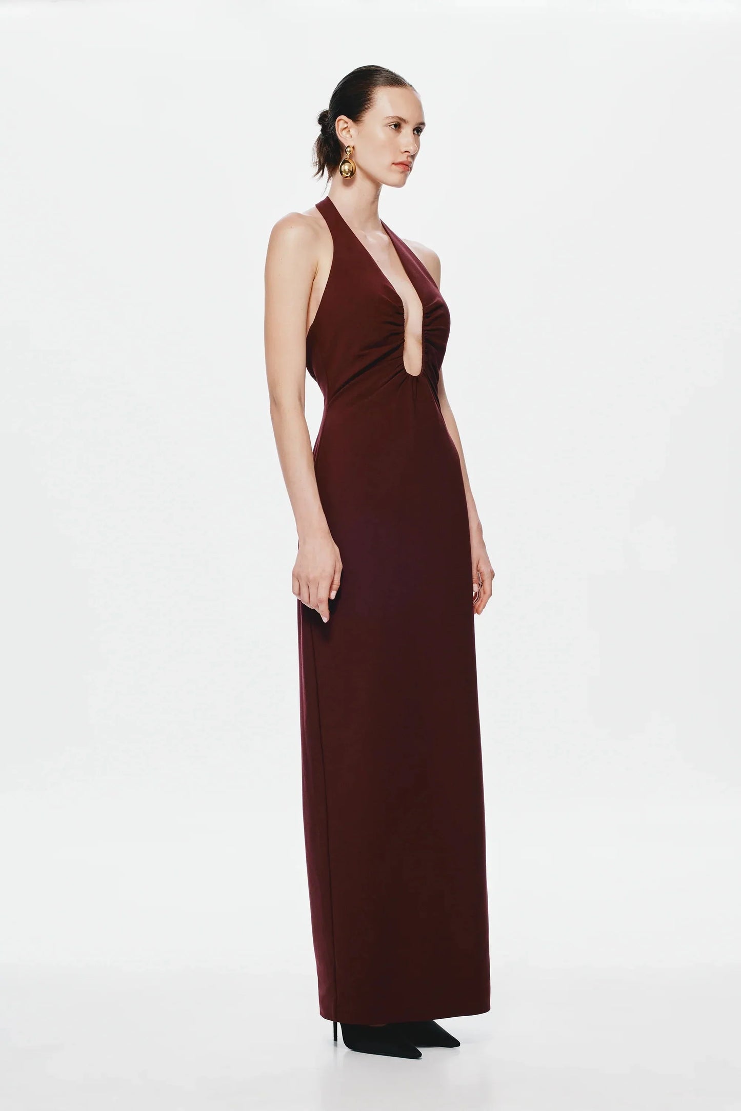EtherelDress Alusia Maxi Dress - Port