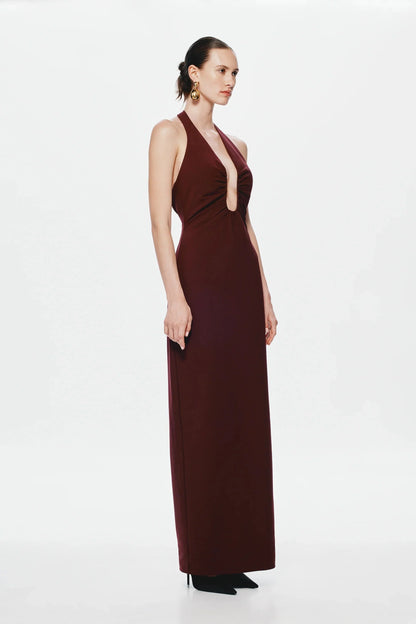 EtherelDress Alusia Maxi Dress - Port