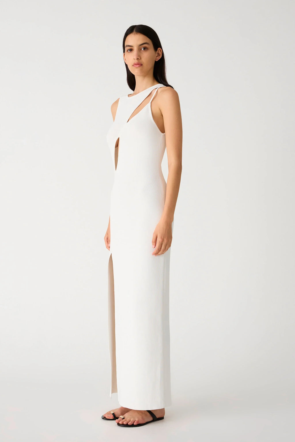 EtherelDress Chloe Knit Maxi Dress - Ivory