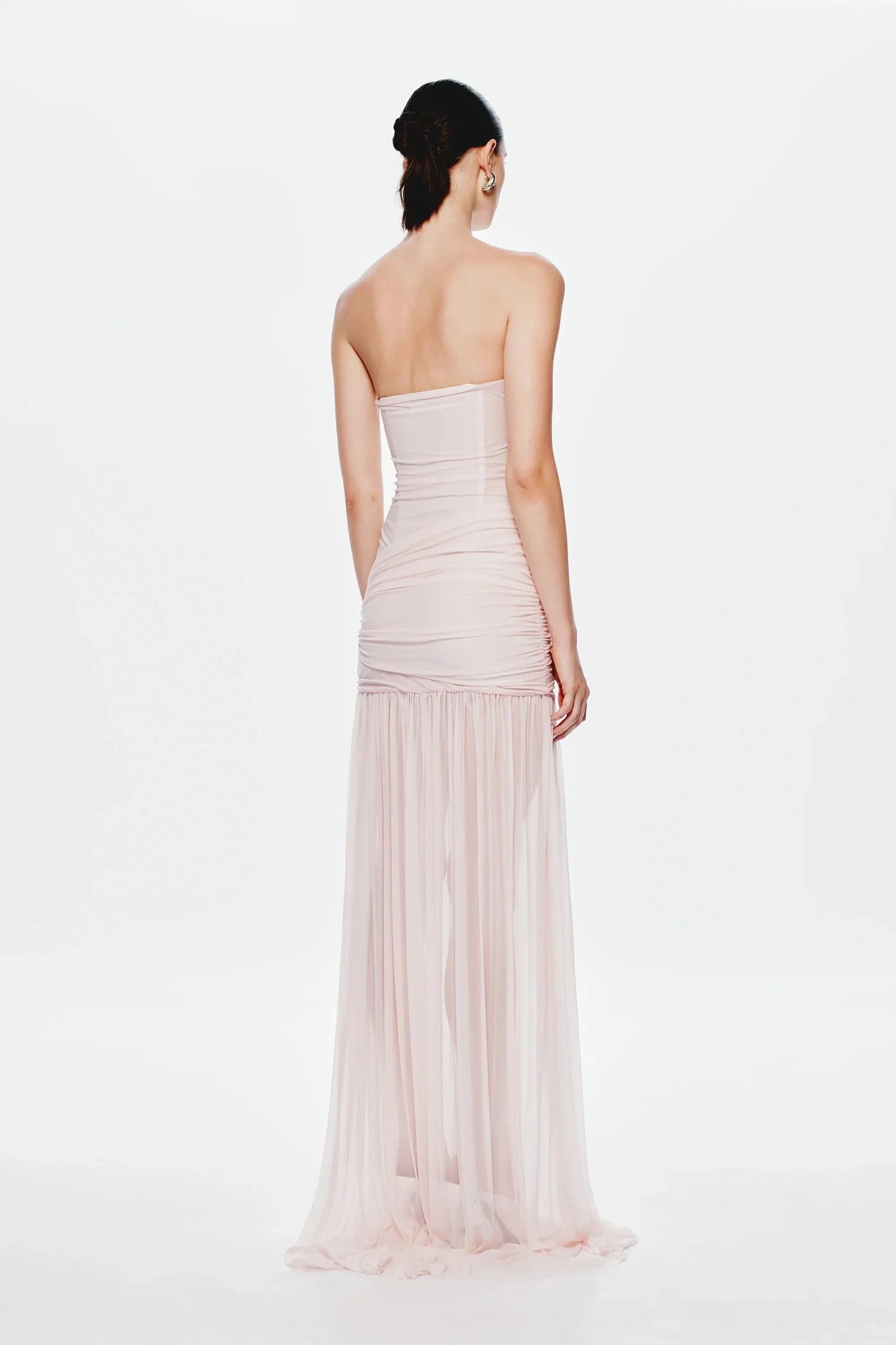 EtherelDress Ember Wrapped Maxi Dress - Dusty Pink