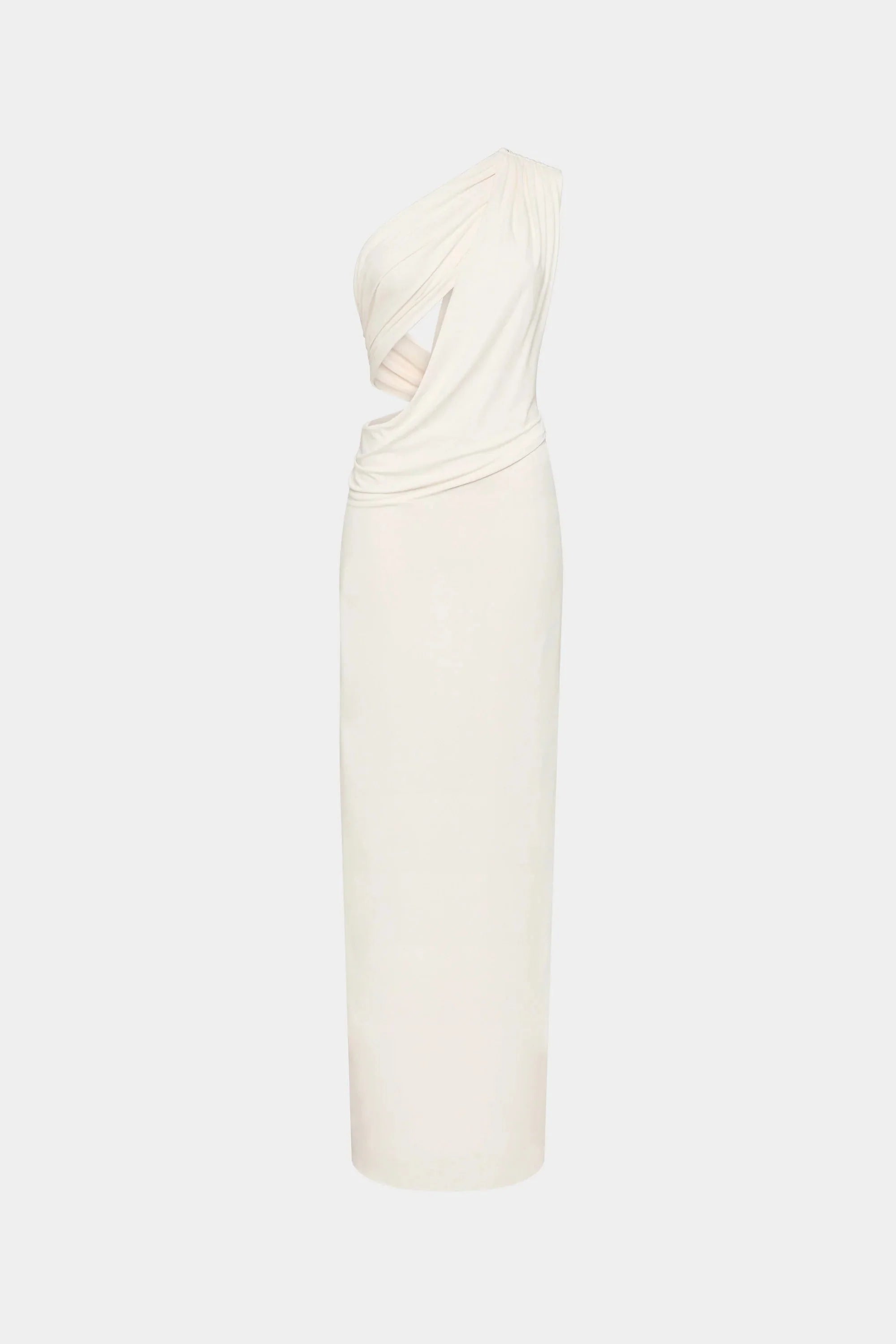EtherelDress Solstice Cupro Maxi Dress - Ivory