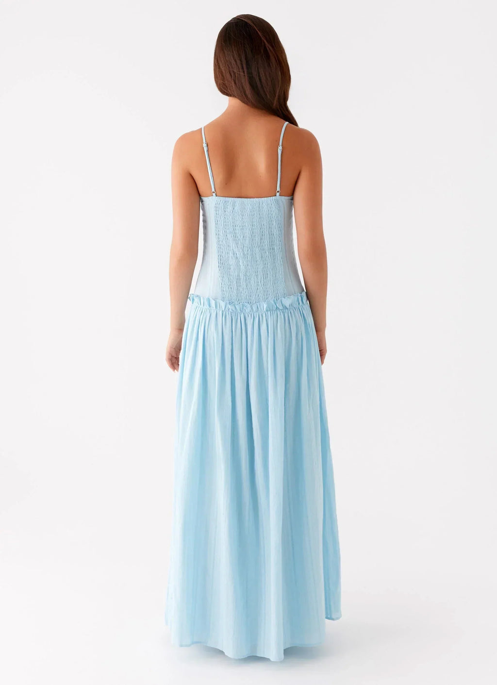 Isella Open Back Maxi Dress Ivory