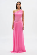 EtherelDress Sisal Mesh Maxi Dress - Orchard Pink