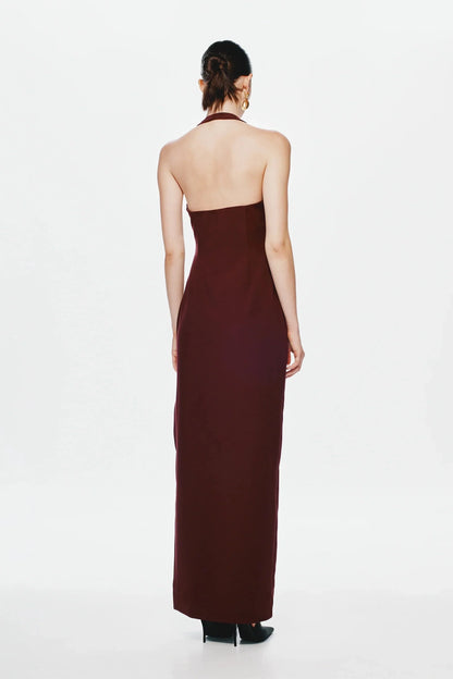 EtherelDress Alusia Maxi Dress - Port
