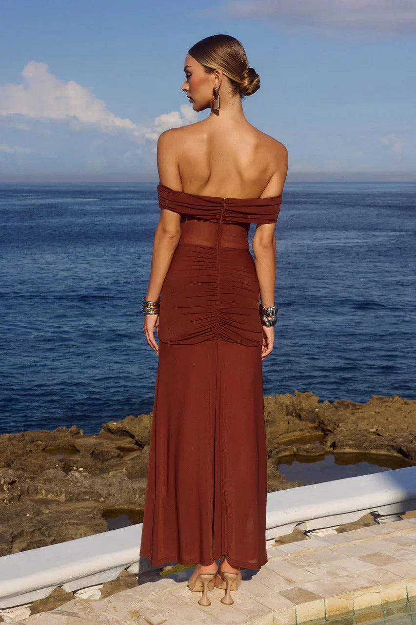 EtherelDress Meila Maxi Dress - Espresso