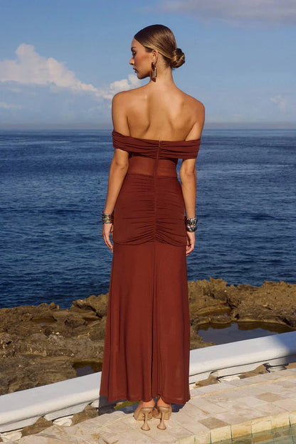 EtherelDress Meila Maxi Dress - Espresso