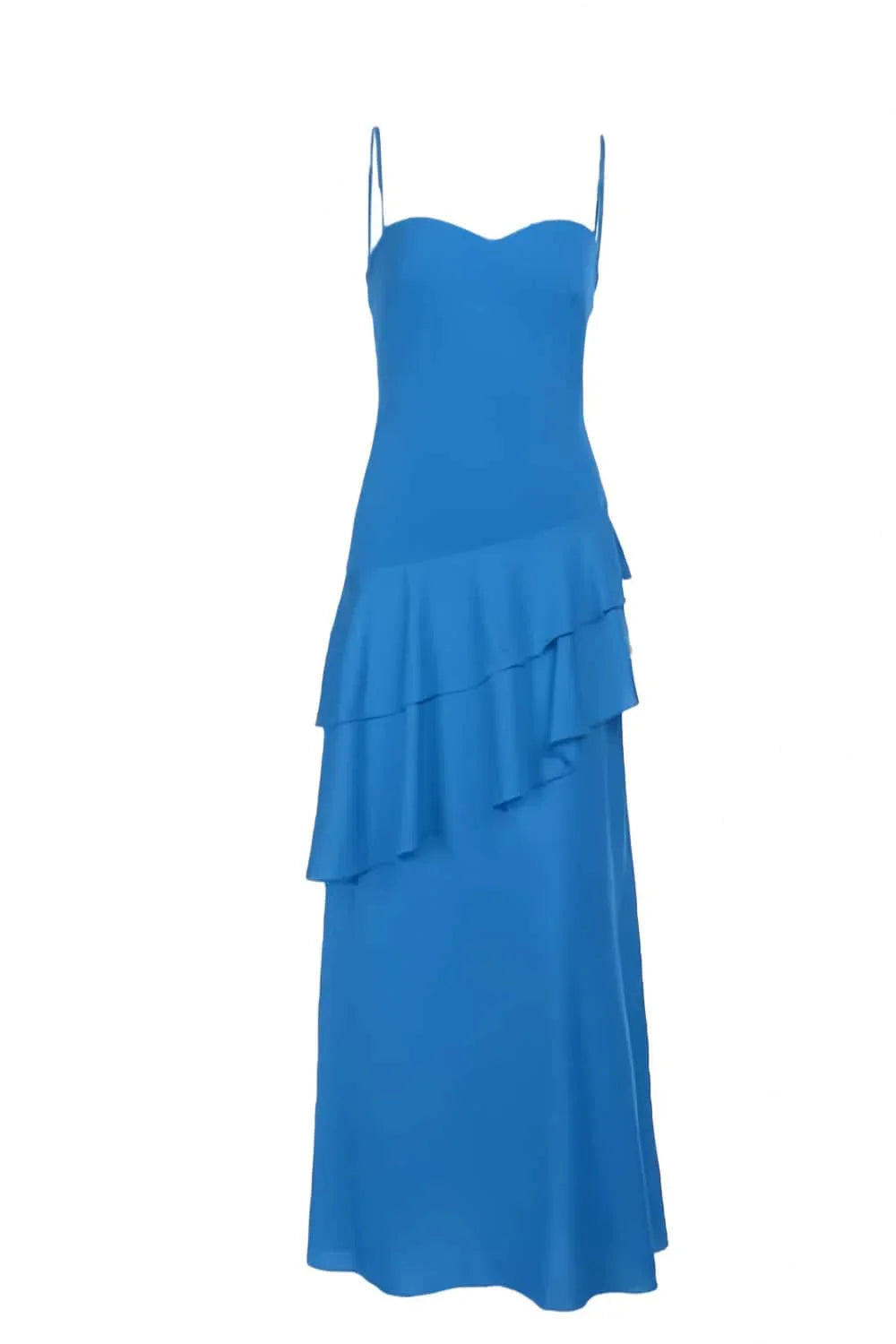 EtherelDress Colorful Chiffon Tiered Maxi Dress