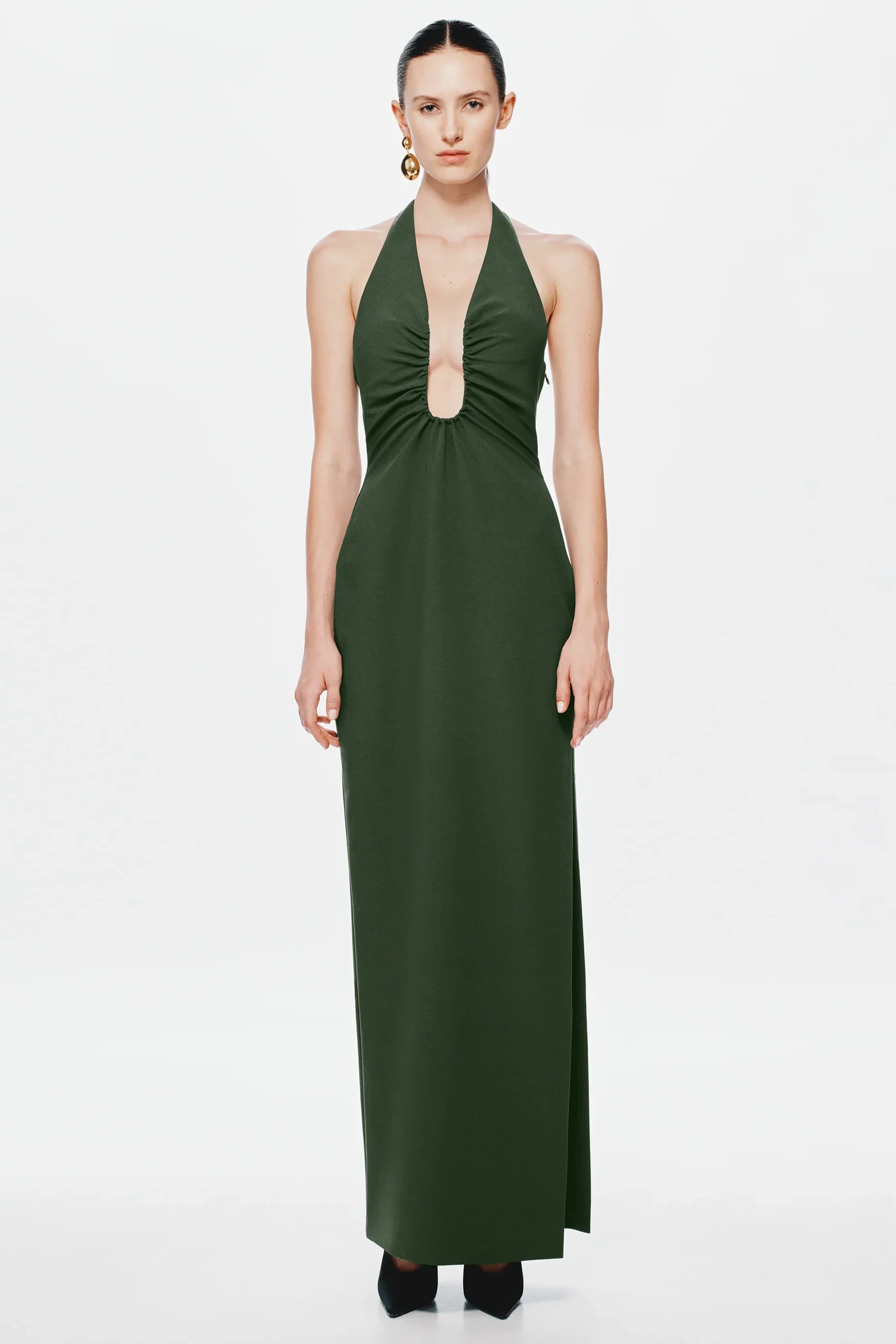 EtherelDress Alusia Maxi Dress - Moss