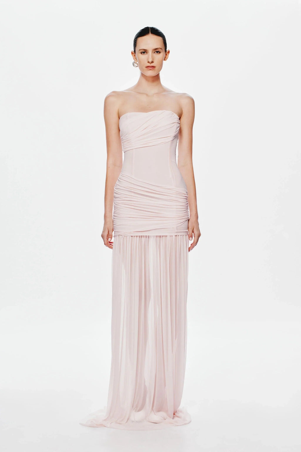 EtherelDress Ember Wrapped Maxi Dress - Dusty Pink