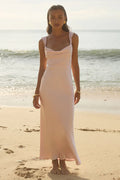 Margot Cowl Slip Dress - Musk
