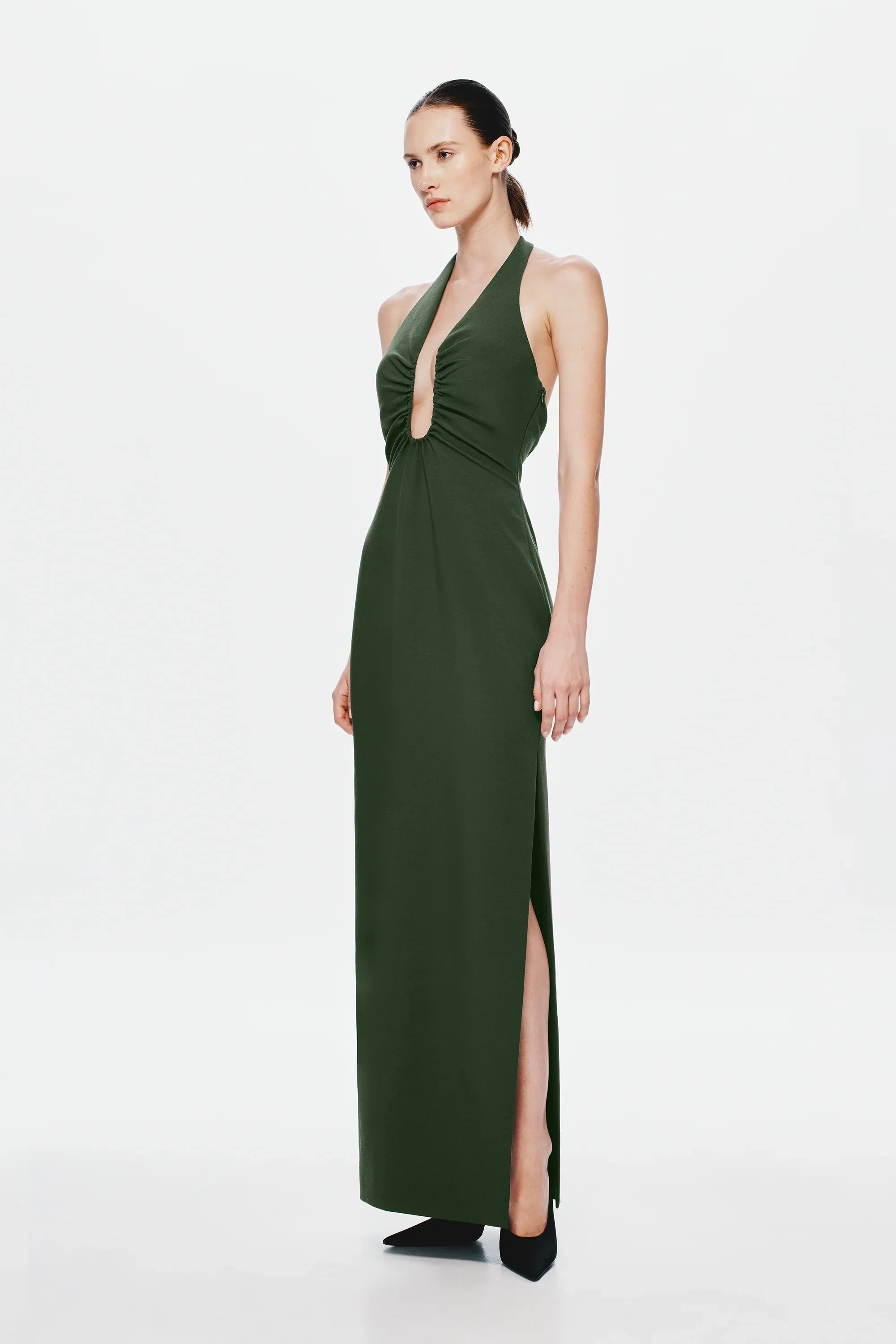 EtherelDress Alusia Maxi Dress - Moss