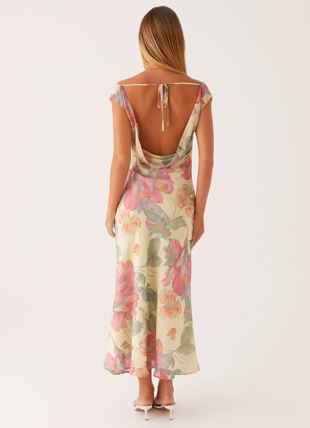 EtherelDress Role Model Maxi Dress - Yellow Peony