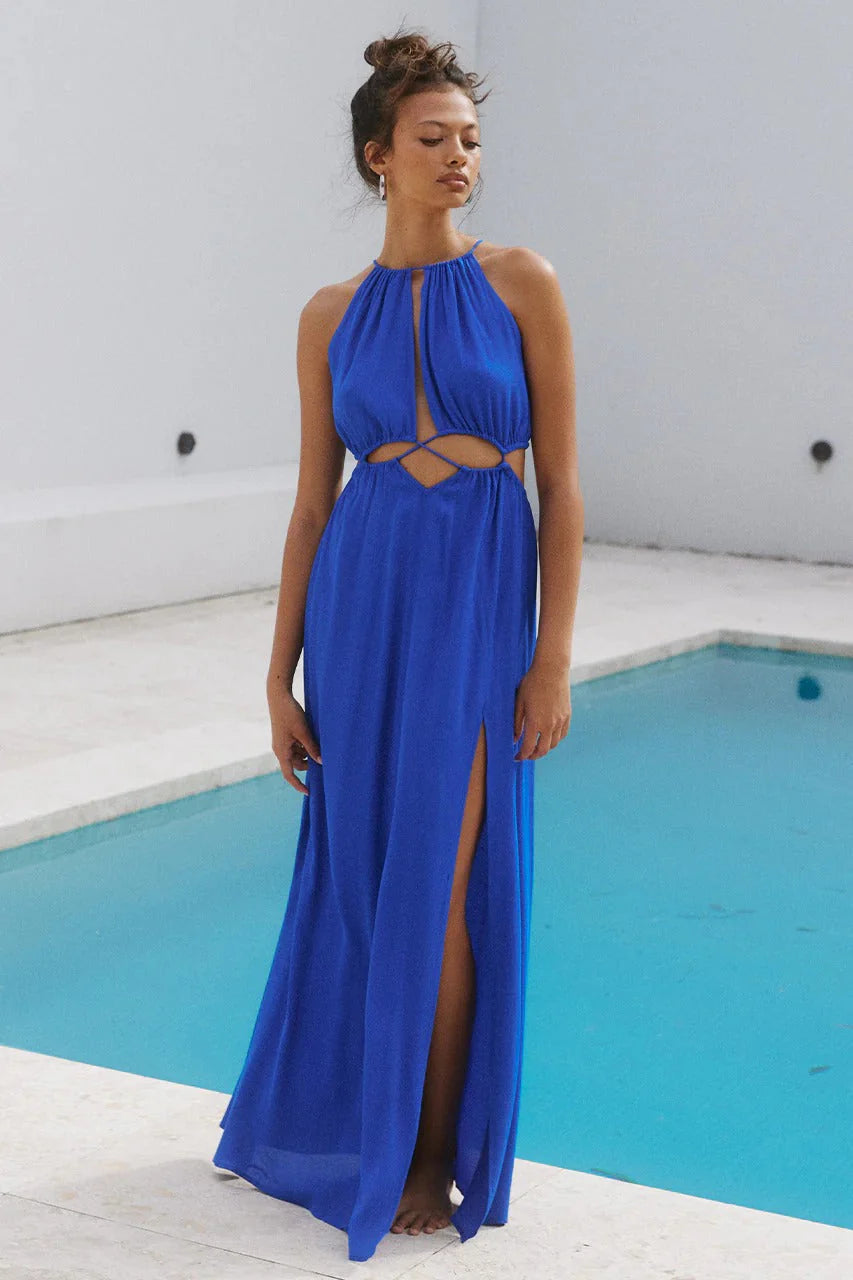 EtherelDress Mather Maxi Dress - Blue