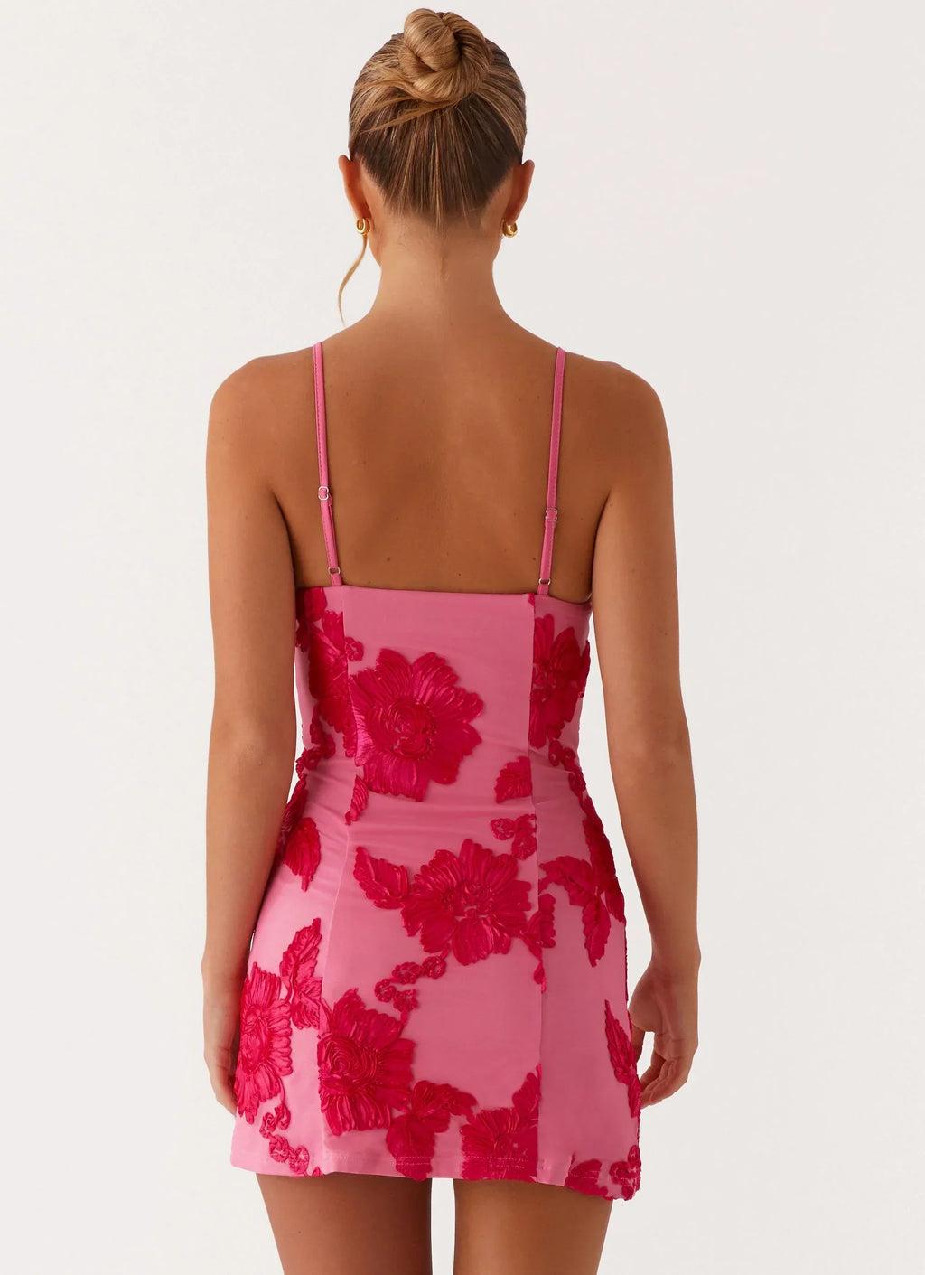 Alivia Sweetheart Bustier Micro Mini Dress - Pink