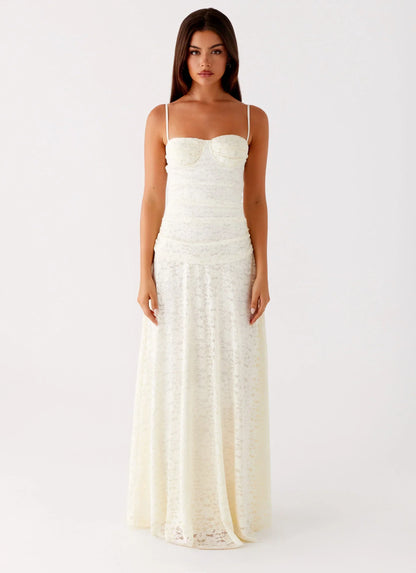 EtherelDress Elsa Maxi Dress - Ivory