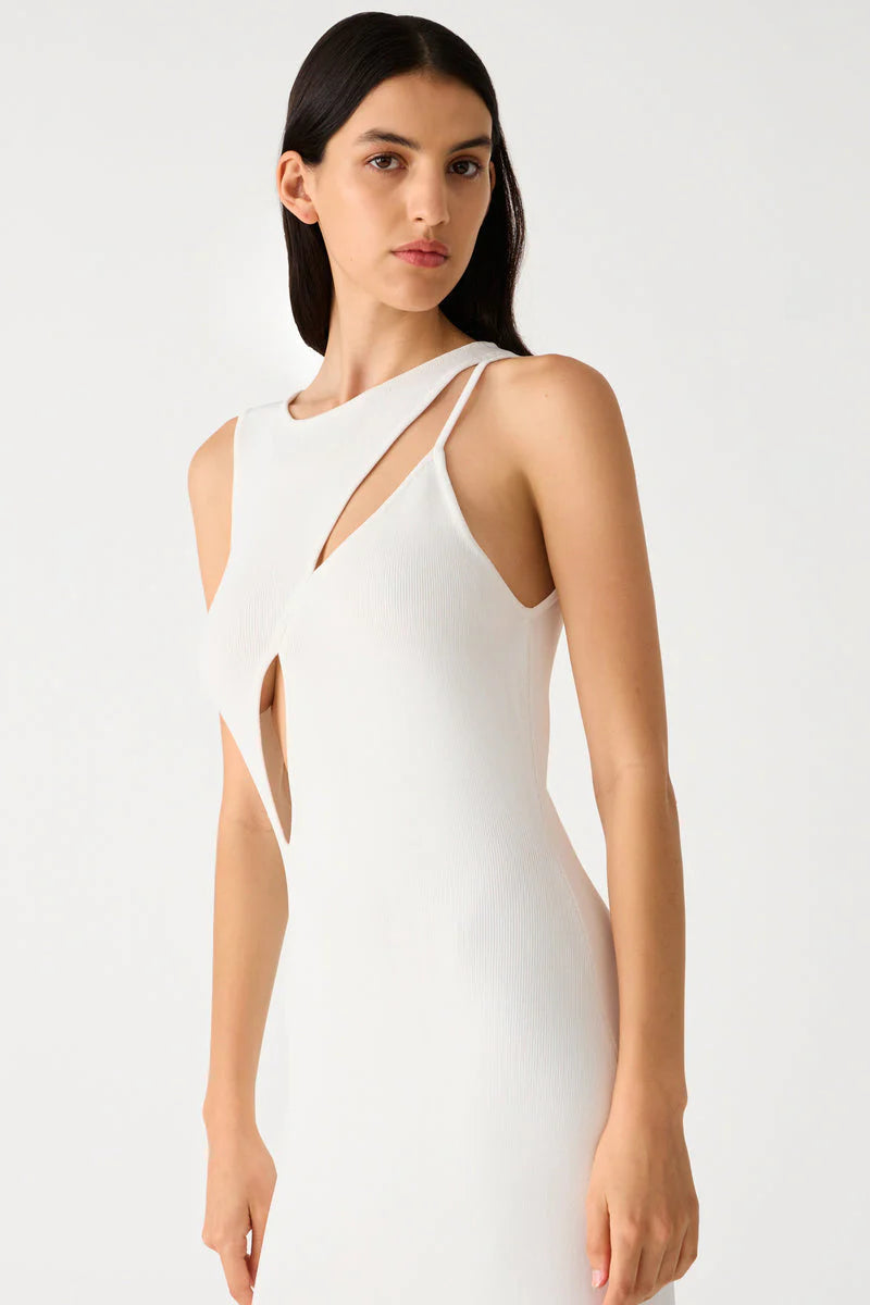EtherelDress Chloe Knit Maxi Dress - Ivory