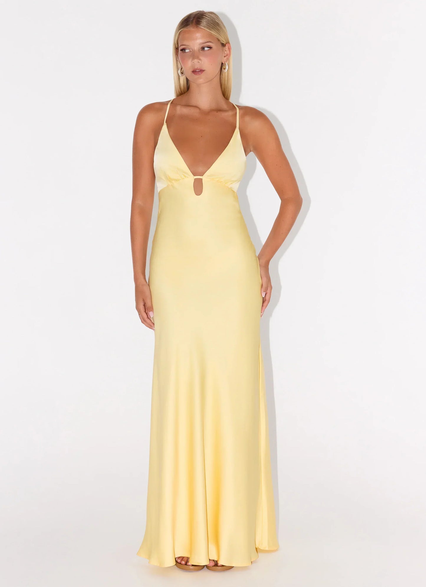 EtherelDress Sundowner Maxi Dress - Yellow