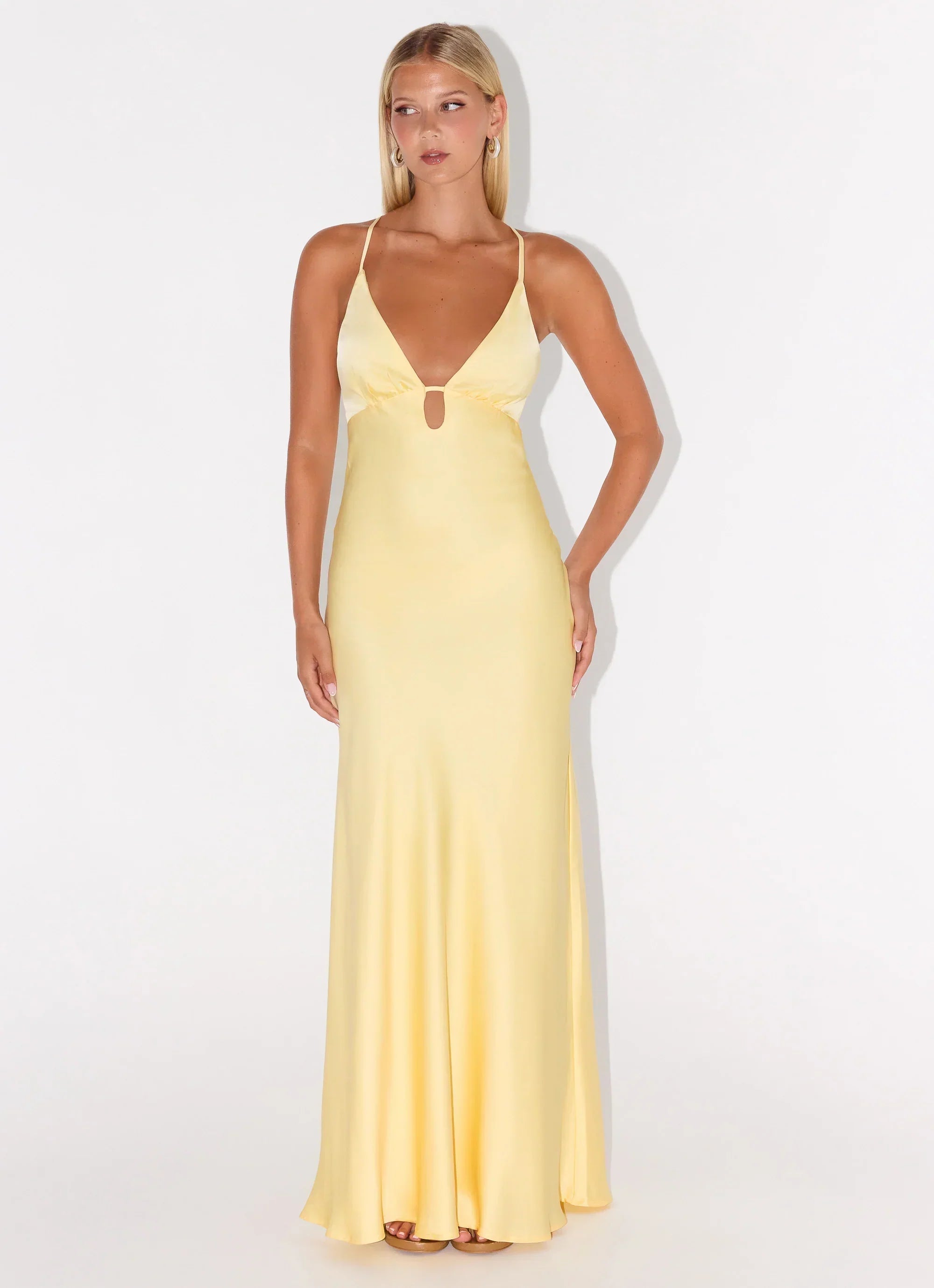 EtherelDress Sundowner Maxi Dress - Yellow