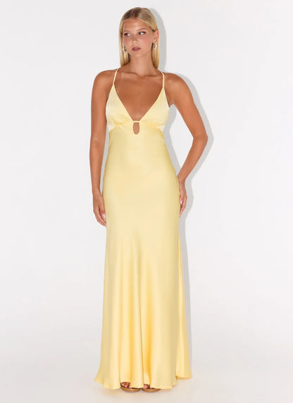 EtherelDress Sundowner Maxi Dress - Yellow