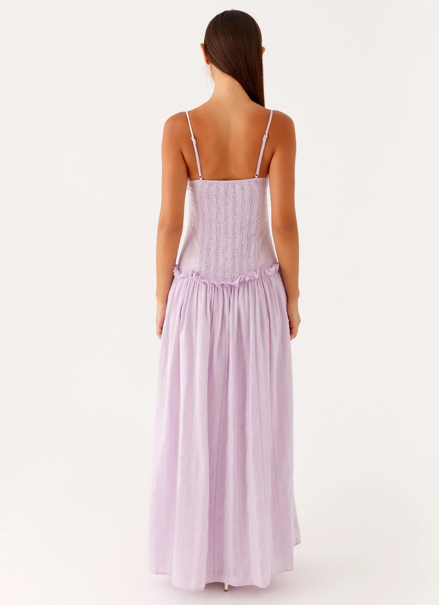 Isella Open Back Maxi Dress Ivory