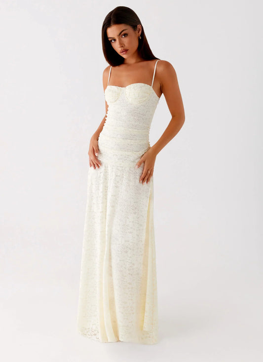 EtherelDress Elsa Maxi Dress - Ivory