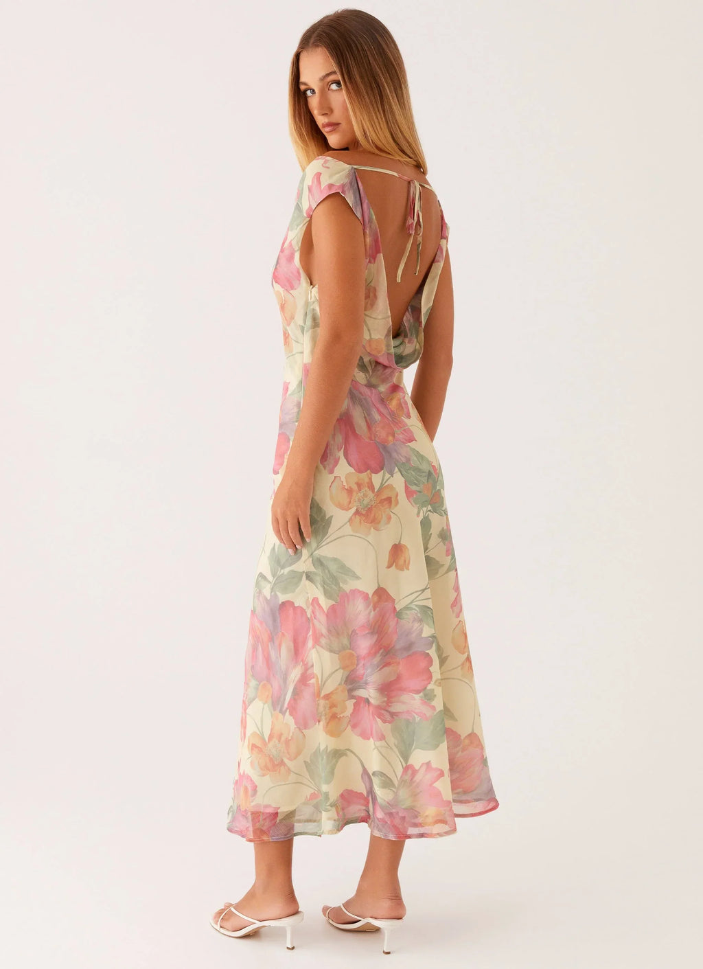 EtherelDress Role Model Maxi Dress - Yellow Peony
