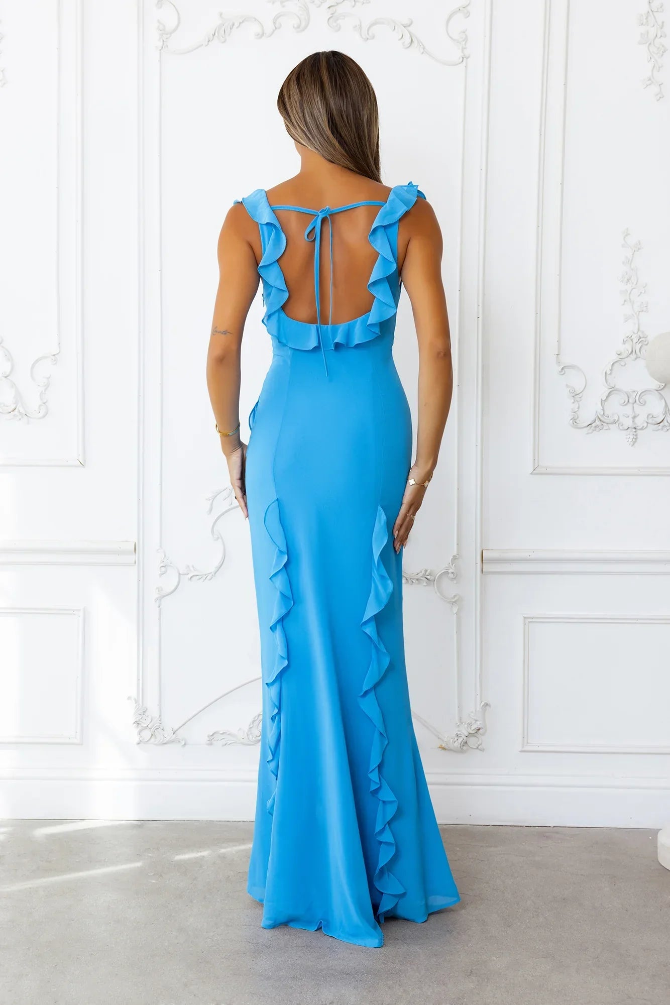 EtherelDress All Night Affair Maxi Dress - Blue